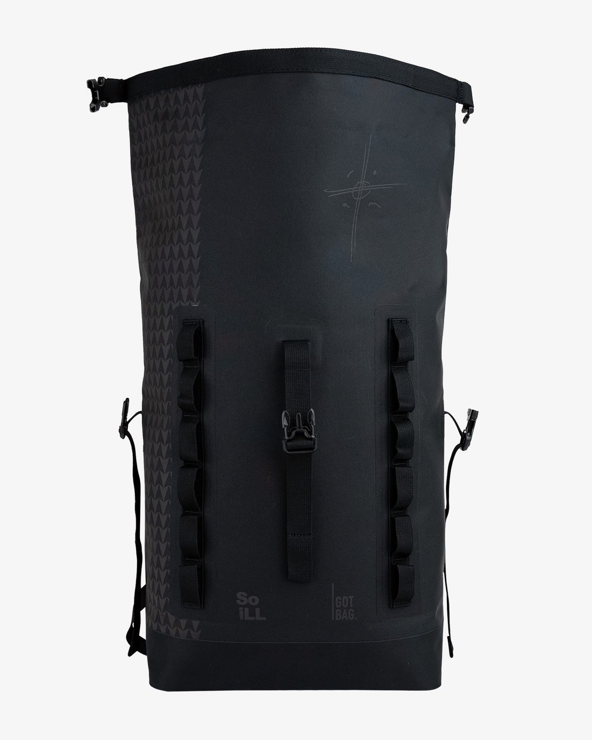 Rolltop Backpack Black Wolf So iLL Canada - Main Image