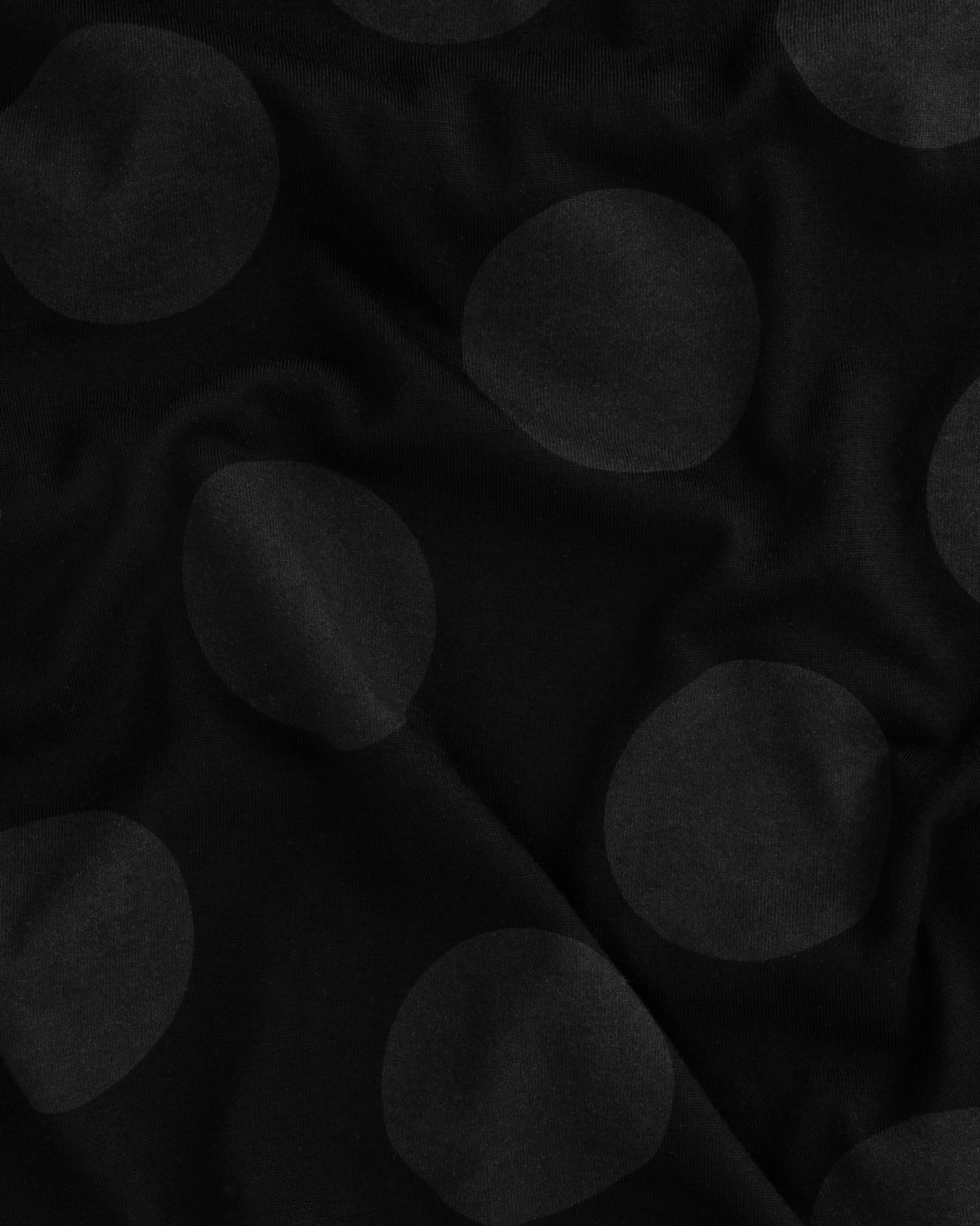 Black Wolf Polka Dot Tee