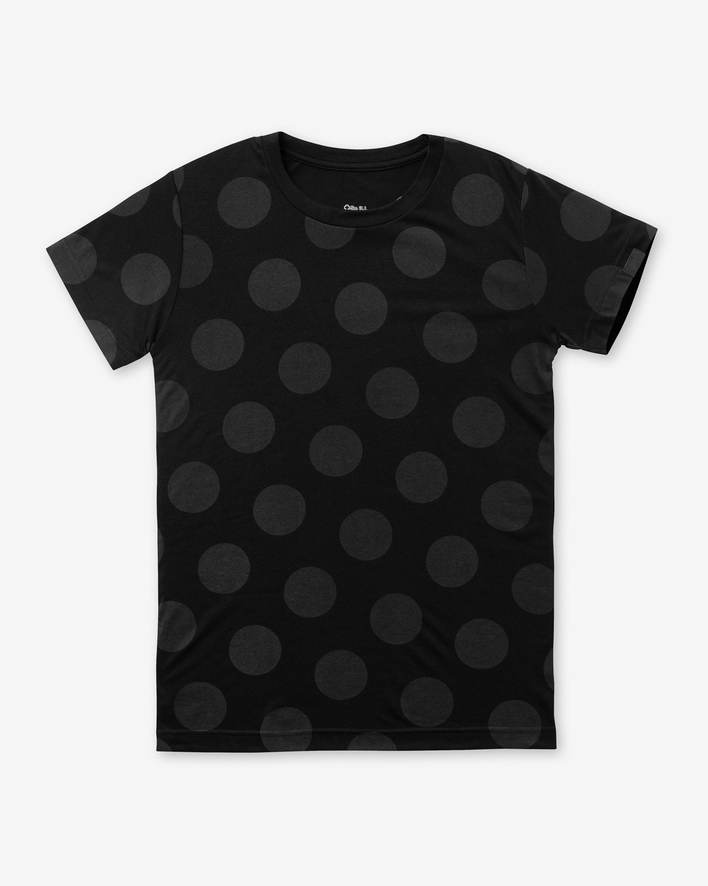 Black Wolf Polka Dot Tee
