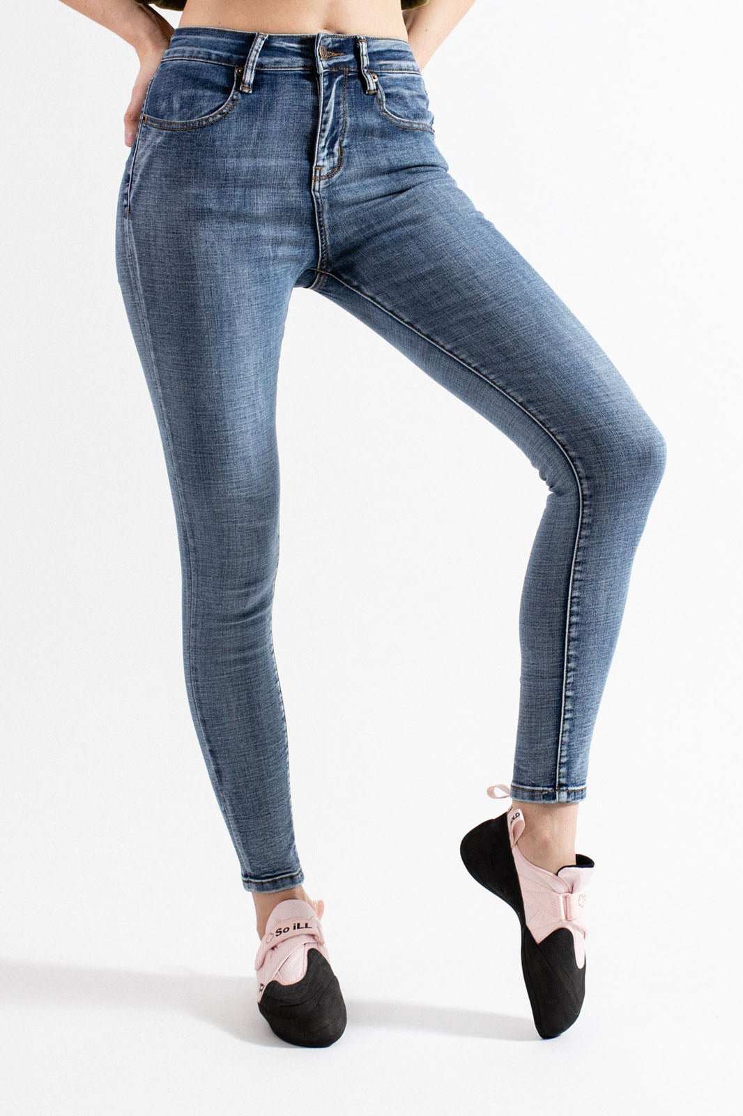 Women's Denim - Vintage Blue Wash